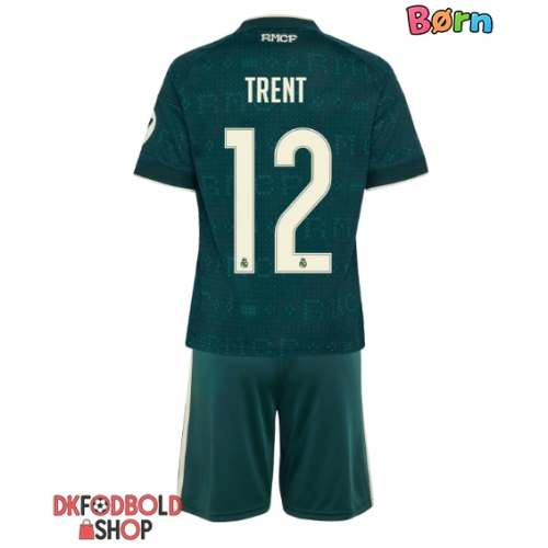 Real Madrid Alexander-Arnold #12 Udebanesæt Børn 2026-27 Kort ærmer (+ korte bukser)